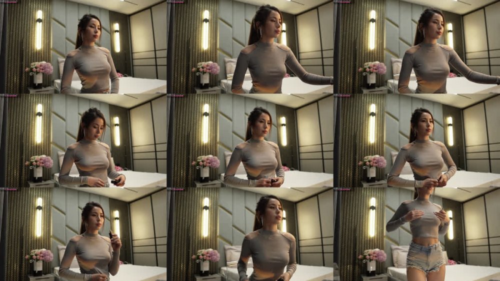 ♦️ 頂級身材與驚艷豐滿年輕女士 [angel_luisa] 完美的淺玉色腳、優雅的身材、絲襪、美麗雙腿、推動與自慰 05 （4V）