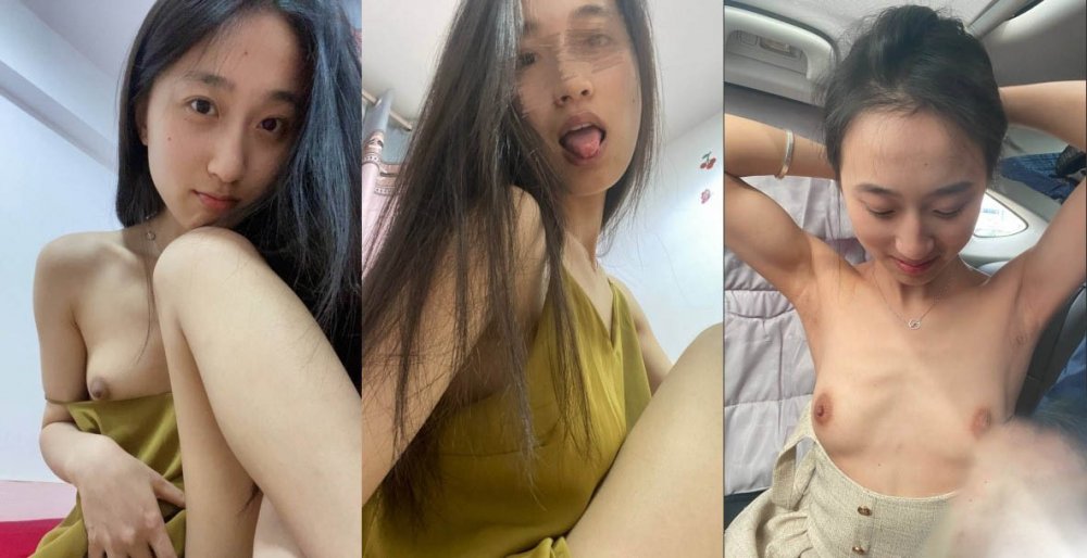 長腿平胸的年輕女子（張嘉界）在性愛自拍中露臉，戴著月經衛生棉卻仍自慰——極度性感（18V）