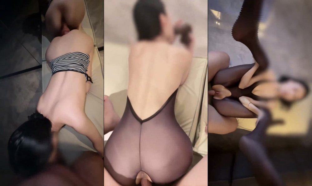 她的身材真的很棒——我女友身高176公分，身材比例驚人。她修長的雙腿在這套服裝中完全誘人——誰不愛她那雙長腿呢？