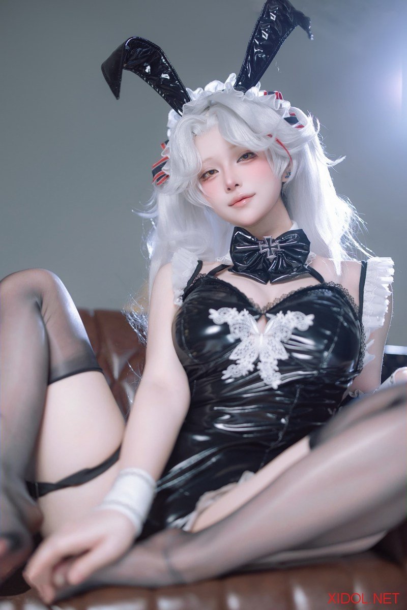 [Cosplay] 屿鱼 碧蓝航线 欧根亲王 兔女郎 [81P-506MB]
