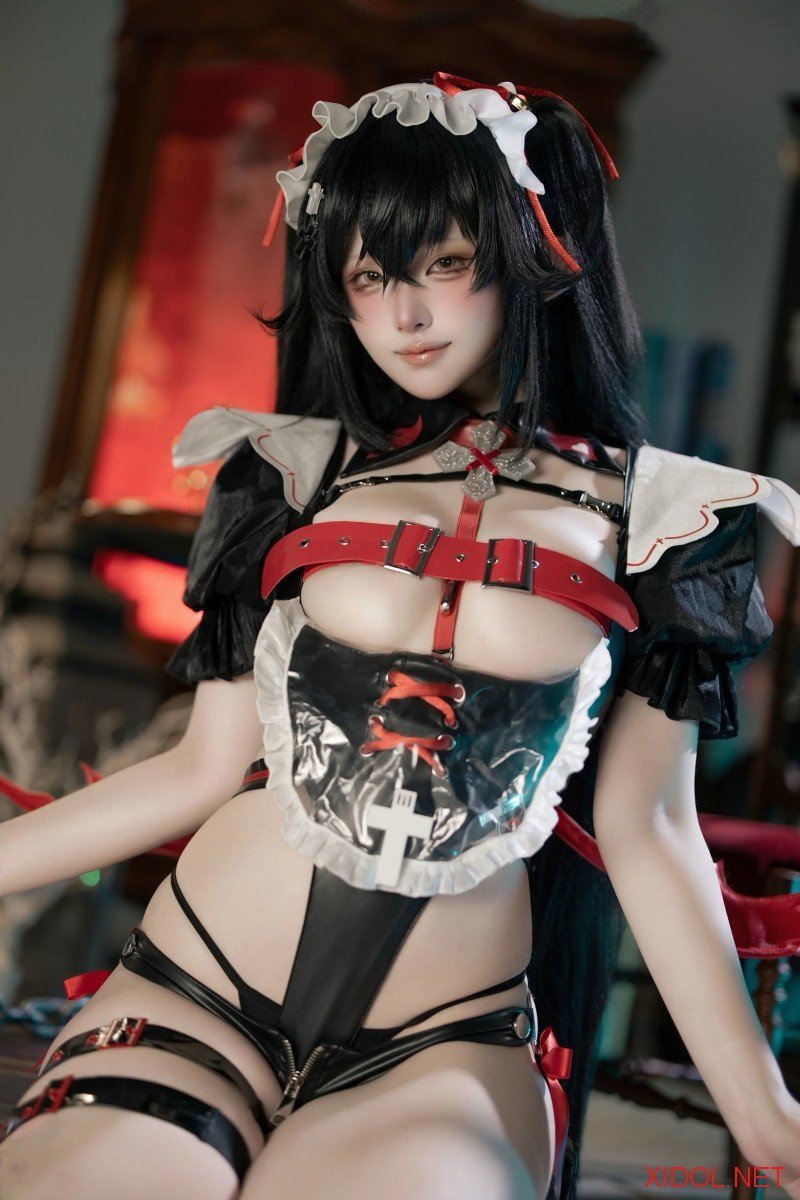 [Cosplay] 屿鱼 扎娜 恶魔女仆同人 [61P-267MB]