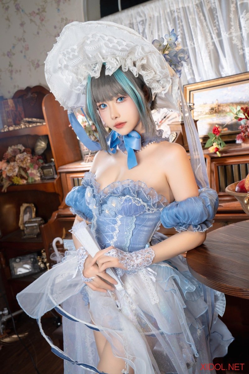 [Cosplay] Momoko葵葵 柴郡本 礼服 [27P-199M]