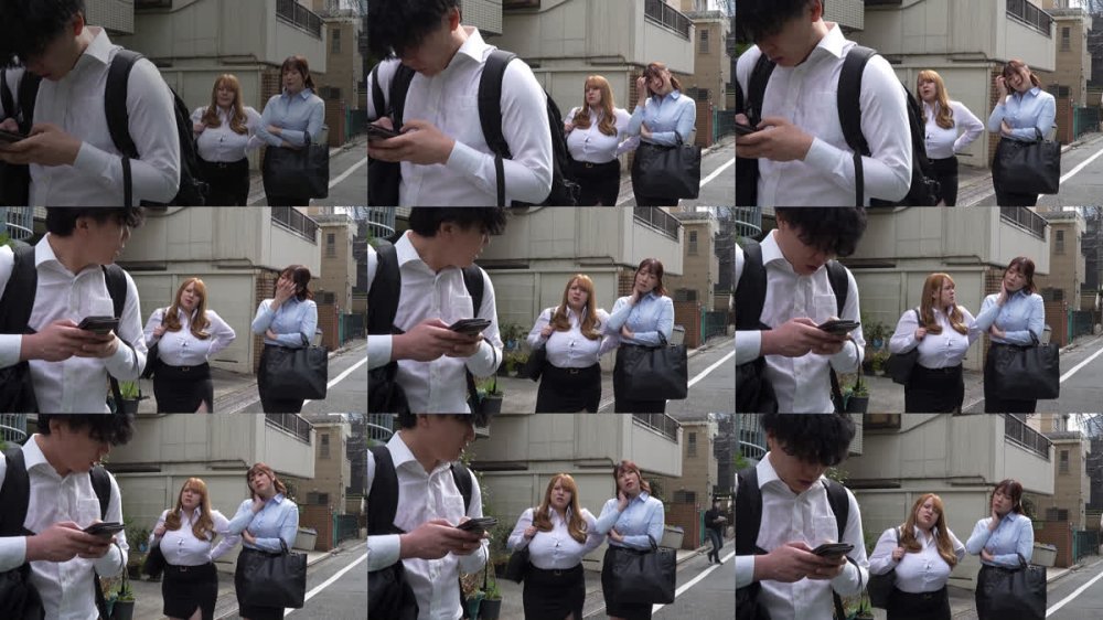 +++ [FHD] GVH-869 痴女られパイズリおっぱいOLハーレム 相部屋になったムッチリ爆乳W女上司と悶絶逆3PハーレムSEX 西村ニーナ/夕季ちとせ