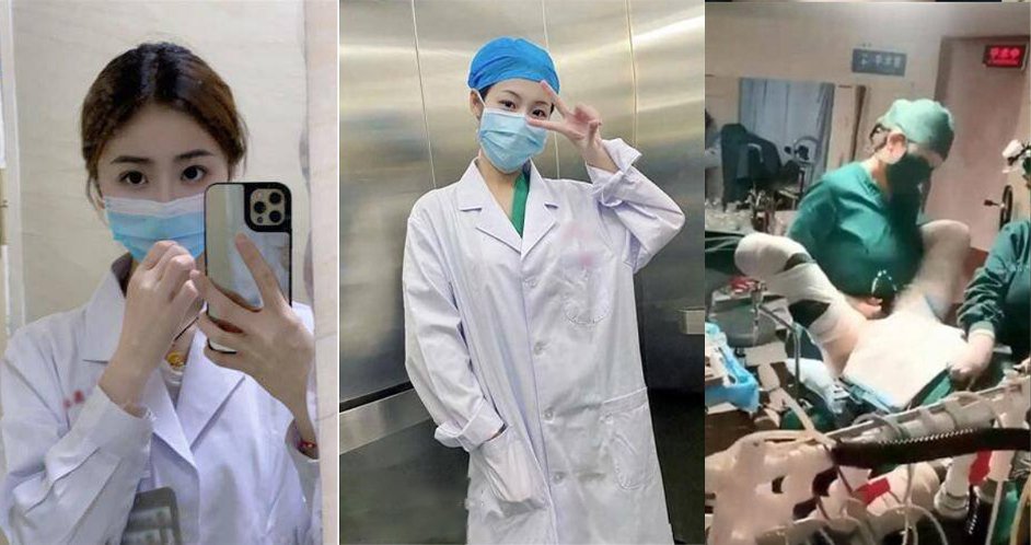 現在所有小醫院都這麼瘋狂嗎？ 穿白衣的天使，純潔護士自慰病人，還，還在手術室裡操作！ 在裡面工作的醫生和護士薪資確實很高