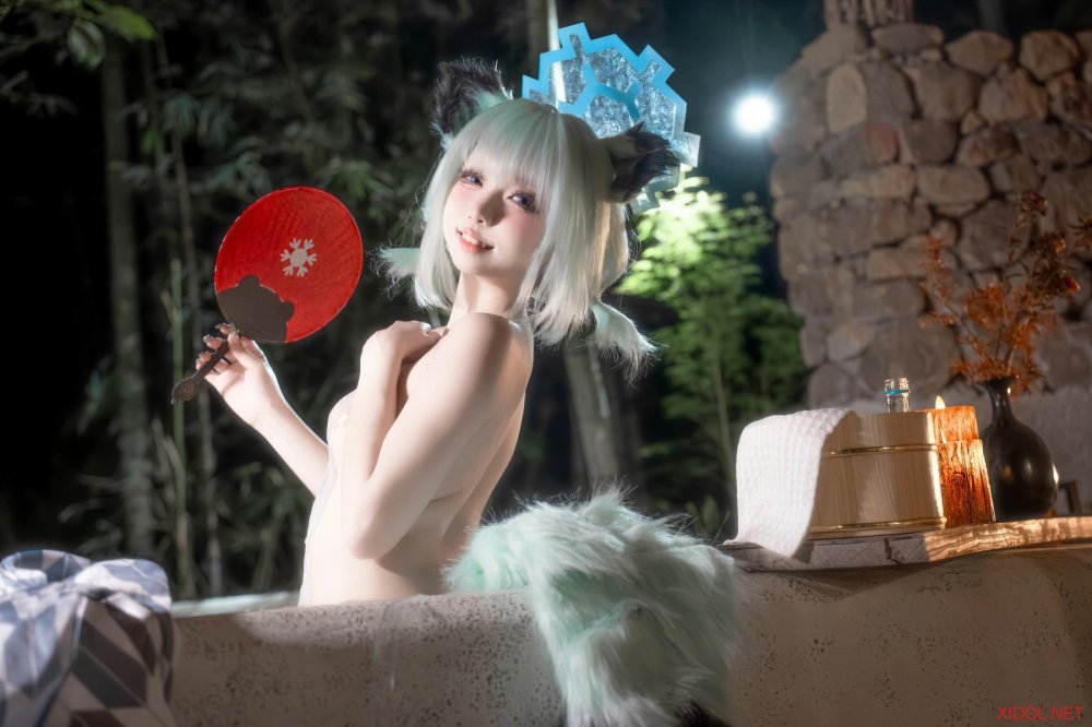 [Cosplay] 纸悦Etsu_ko 蔚蓝档案 时雨温泉 [63P-1GB]