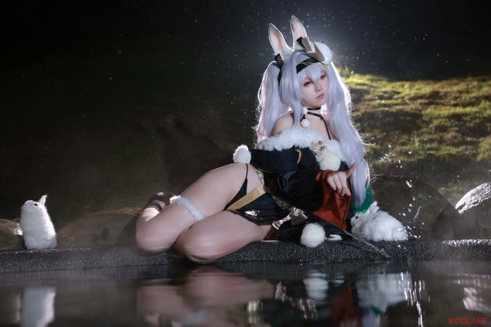 [Cosplay] G44不会受伤 碧蓝航线 拉菲浴衣 [45P-735MB]