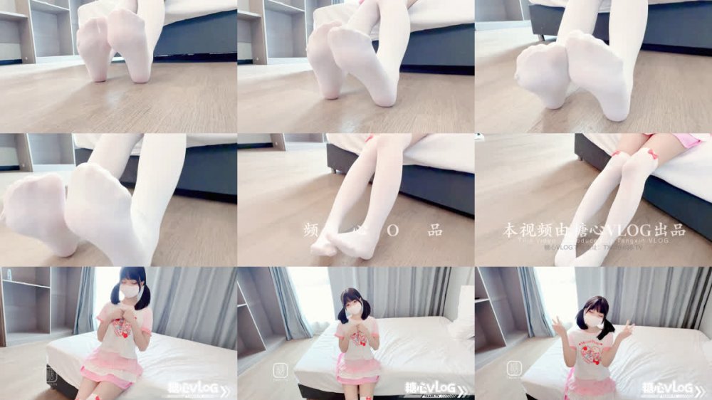 【唐新原始檔案】（8月6日發布）林林小子輕輕調整著雙尾的少女，粉白的眼睛充滿熱情的撞擊