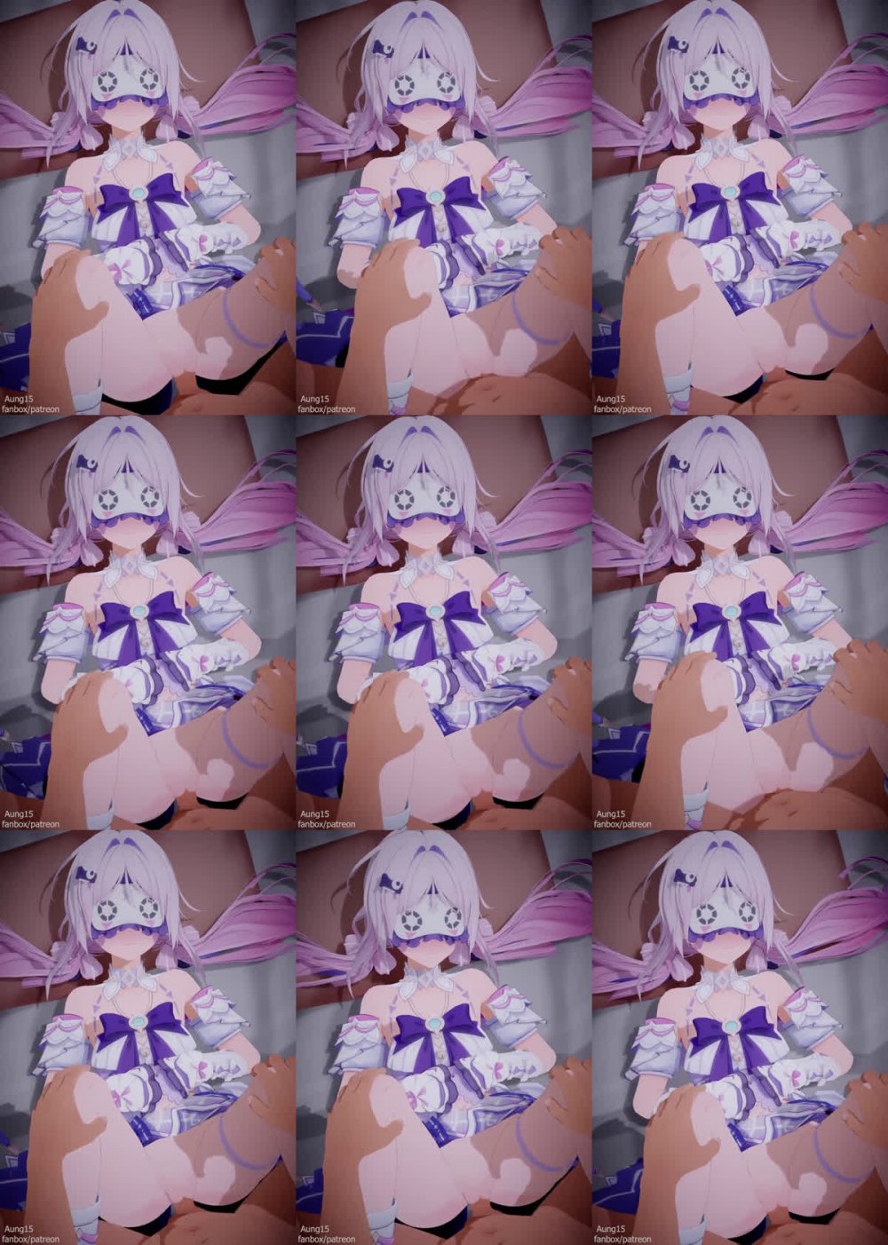 [动漫視頻合集][taka84庫] QQQ作戦 4K [ぽるせりん] うごイラ(Full)：芽亜里ちゃんのお尻にお仕置き