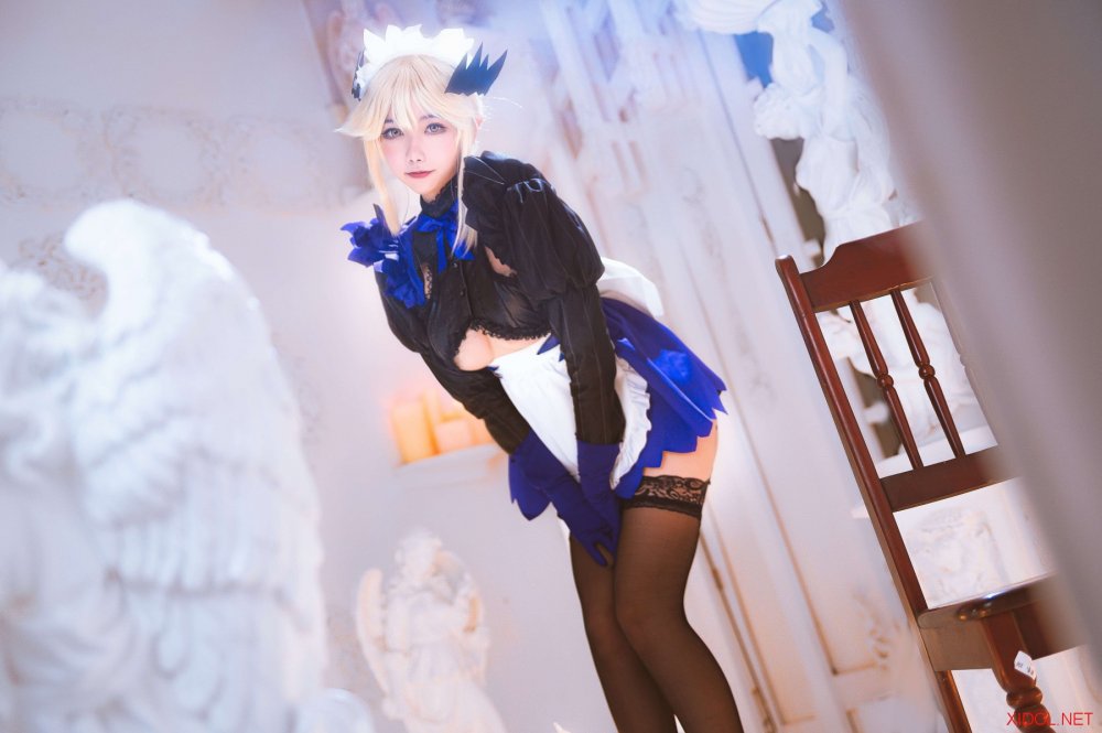 [Cosplay] Momoko葵葵 黑枪呆女仆 [20P-322MB]