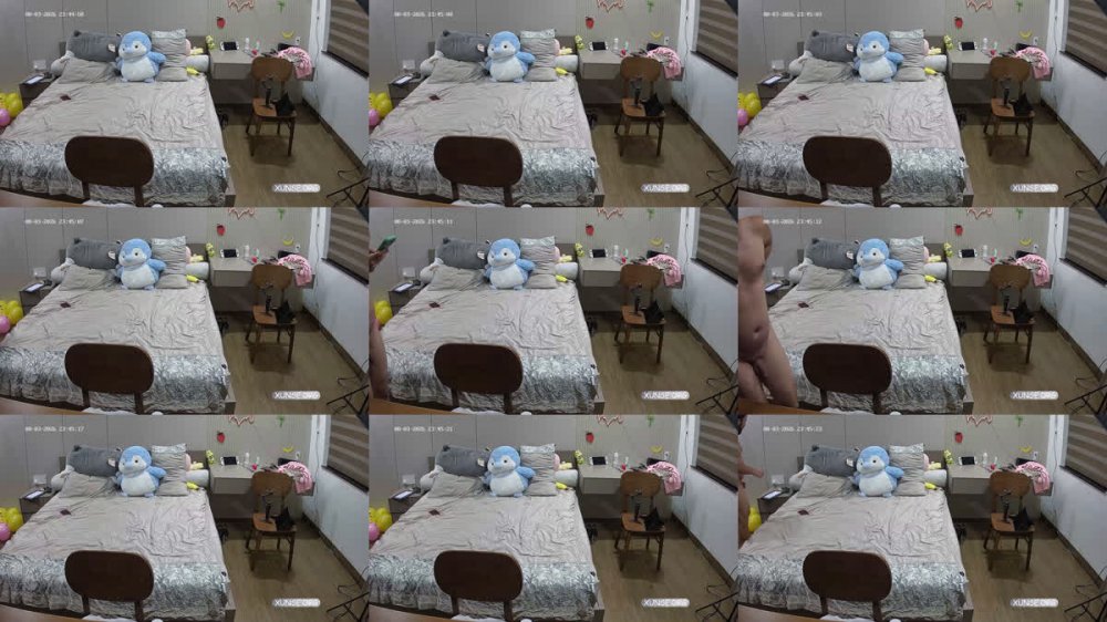 影片幕後花絮：一名男子正在拍攝一名女子，突然頭牌出現。女子急忙拍攝影片，擺出嬌媚的姿勢以取悅男子
