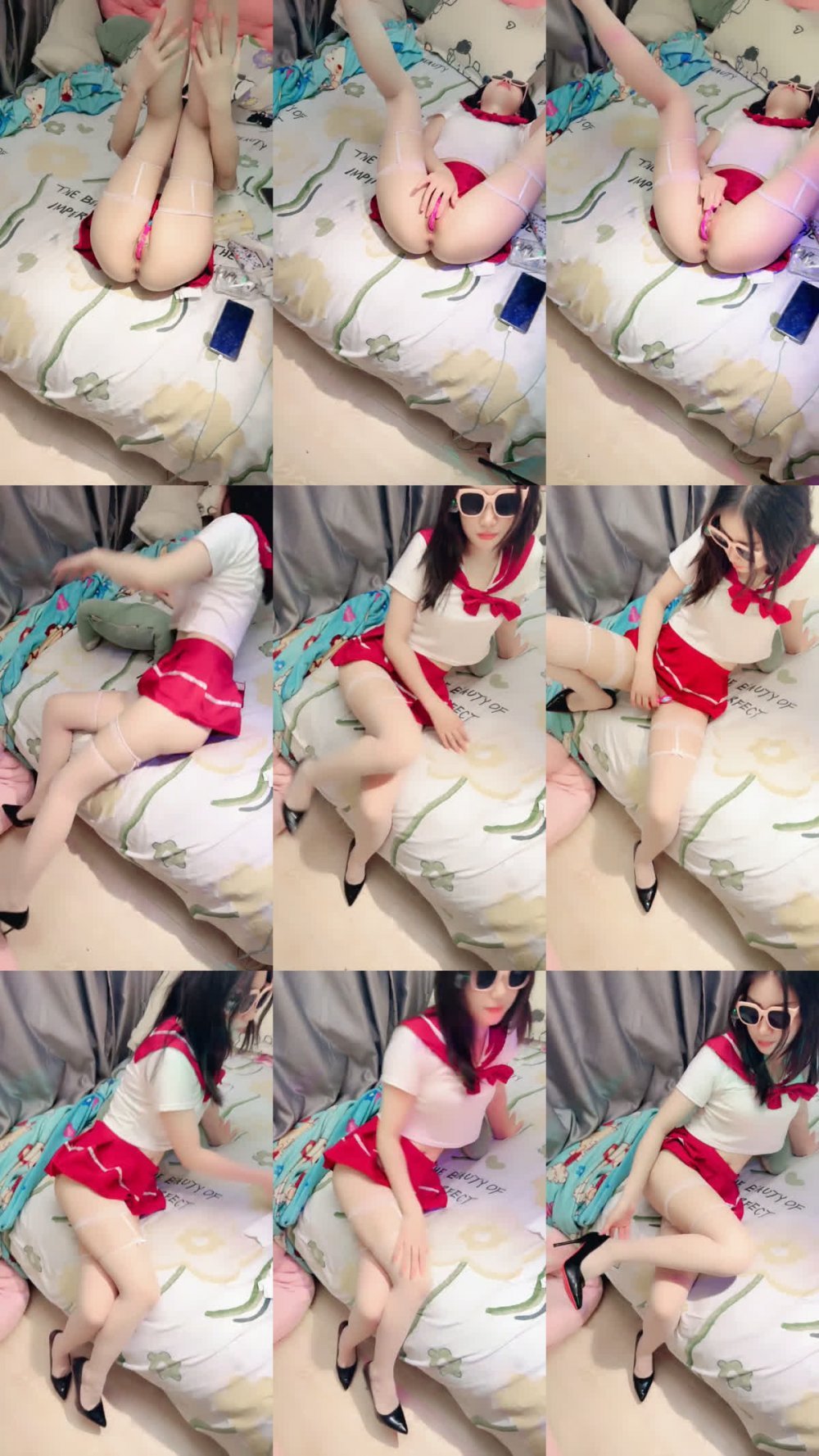 表哥私人按摩 [03 表哥] 滿意了，她放進去了。大雞巴不夠，假雞巴補足了差額