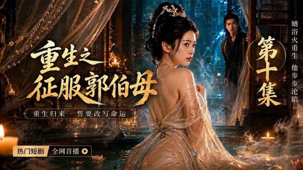 [AI 真人短劇] 重生：征服郭阿姨，第10-19集