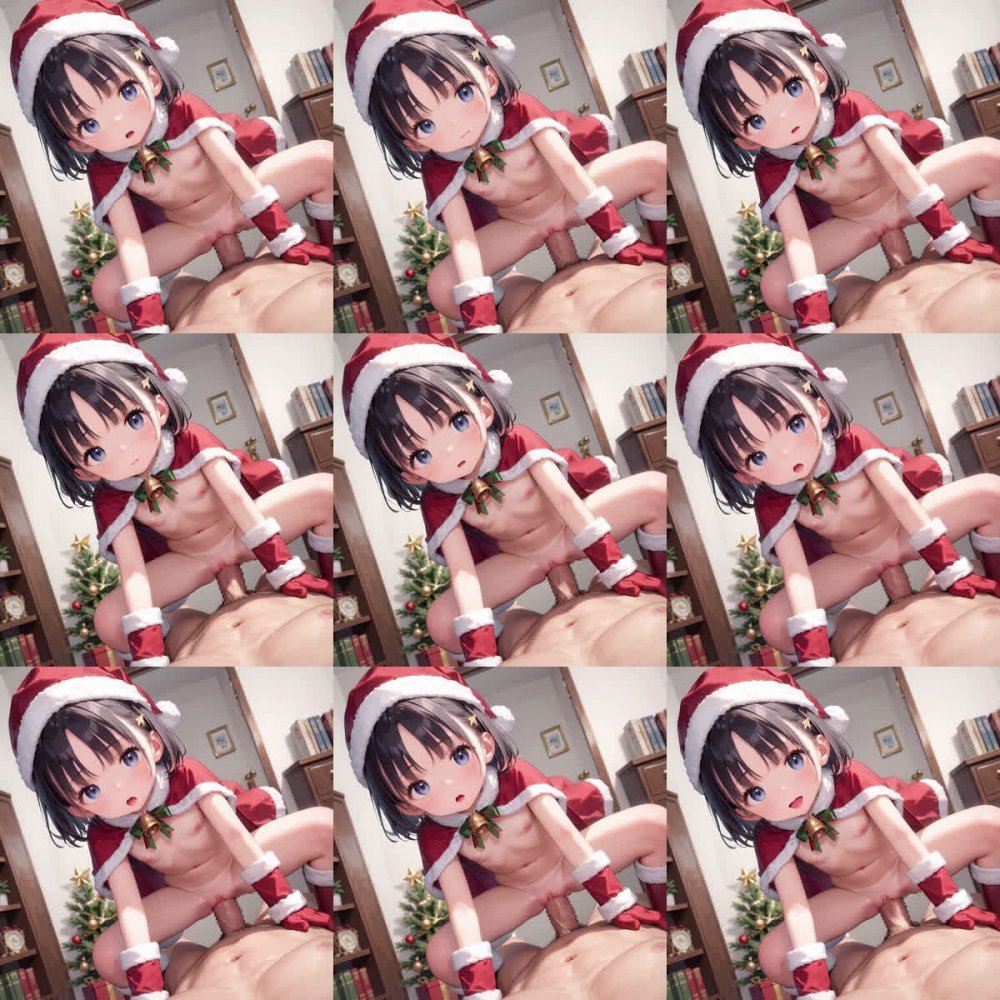 [アイス・クリム] 【動画】濃密なクリスマスプレゼント【50分以上】 [AI生成]