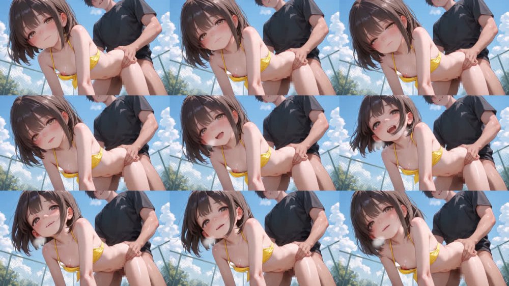 [260820][赤面女子 アニメーション] 【フルHDアニメ】つるぺた少女に生中〇しセッ〇ス！【150人】 [RJ01692405]