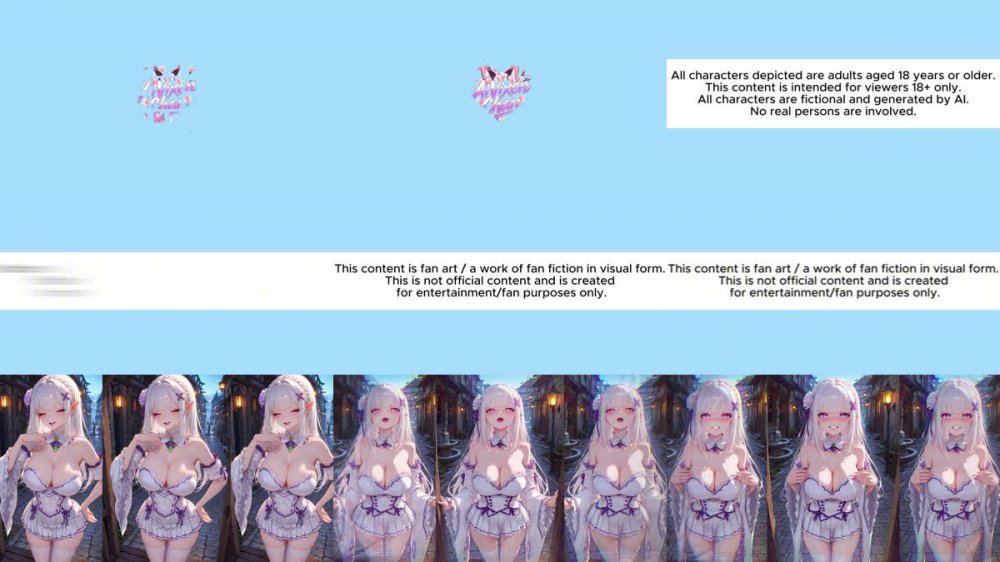 [260528][AIVixenChan] Emilia Moonlight Seduction - Re：Zero
