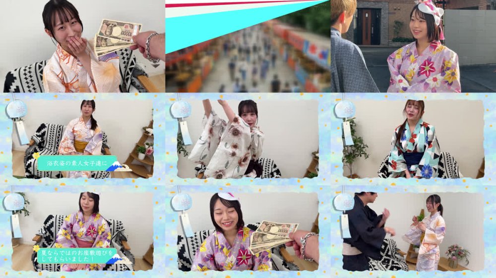 +++ [FHD] SKMJ-782 素人女子大生限定！花火大会へ向かう浴衣美女が野球拳に挑戦！勝てば賞金GET！負ければデカチン無理やり即ズボッ！何度イってもやめないデカチンの激ピストンで生中出し！