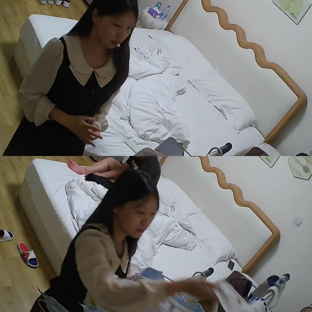 4-10 洩露樂成飯店秘密拍攝眼睛與略微胖胖的男友住了幾天，帶了幾套性感衣服玩