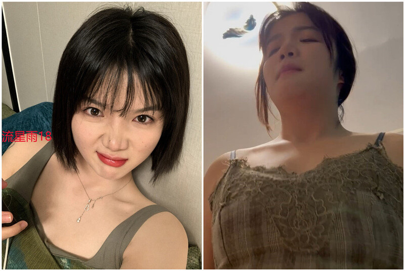 一段河北新婚女子在家中的影片外洩：深藍色與白色邊框裙、黑色絲襪、紅色細肩帶，腰部劇烈擺動，從後方被帶走。遮住眼睛深喉讓這場戲看起來超乎想像