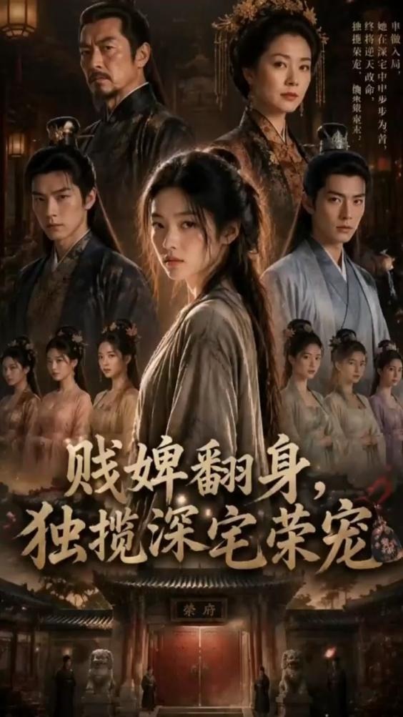 [AI 短劇] 「卑微女僕發財，奪得深宅榮耀」第1-9集