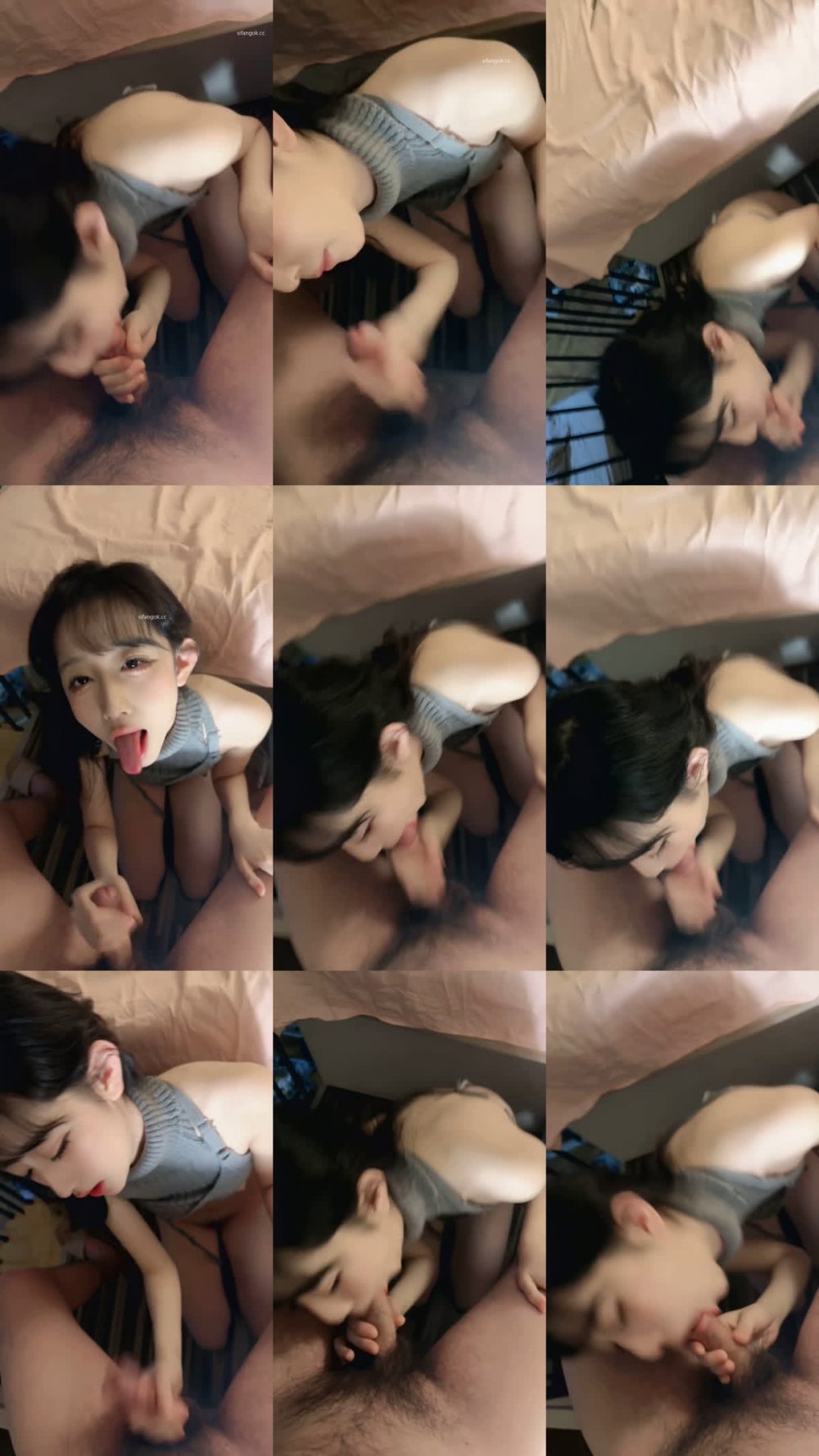 ：[小寶寶] 真實校園美、嬌小胸部、性感修長的腿和纖細的腰、粉紅色陰部、頂尖挺翹的臀部、深喉和生硬的陰莖