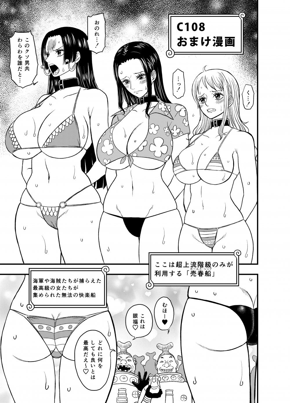 (C108) [泥農場 (泥田坊)] C108 おまけ漫画 (ワンピース) [DL版]