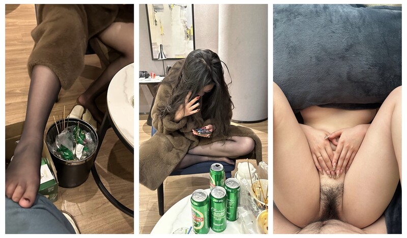一位身材高挑、胸部豐滿的女孩露臉，被傳教士體位激烈插入，呻吟著，表情失控