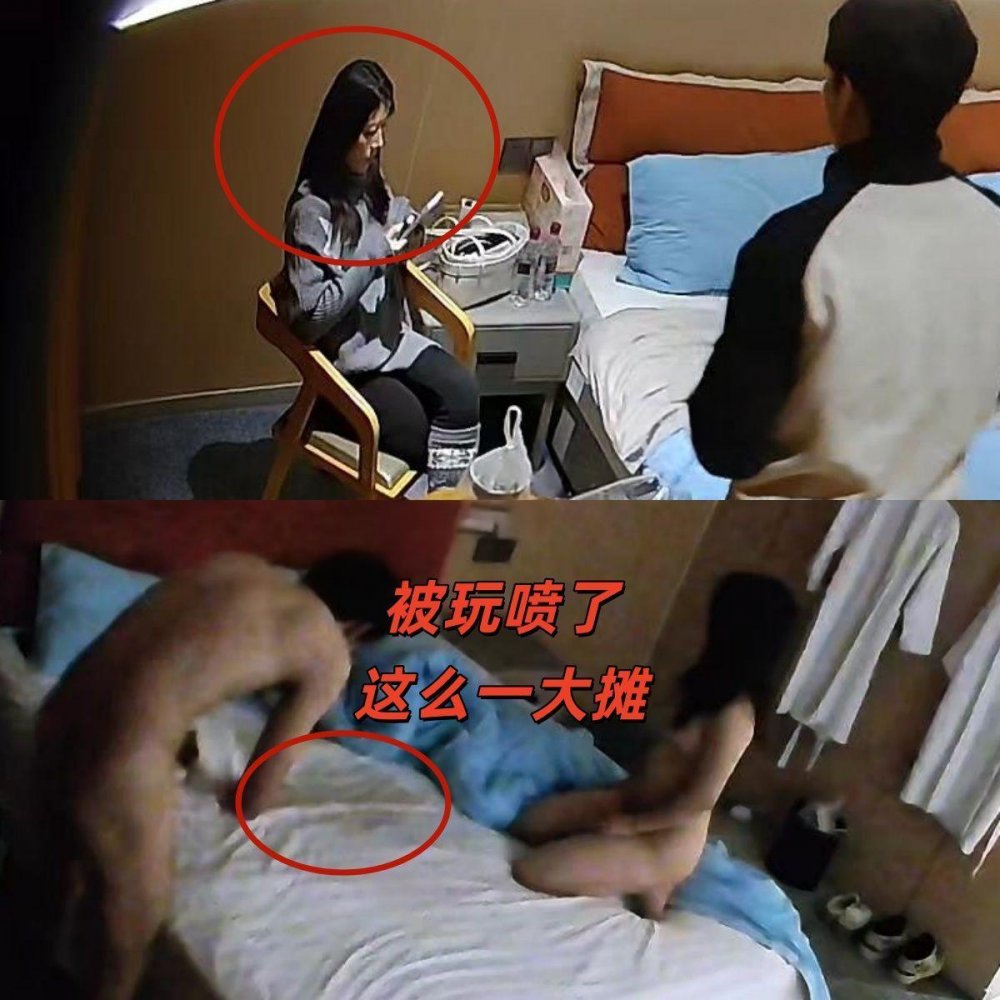 11-28 隱藏攝影機畫面，一名高吸引力的優雅已婚婦女在樂城飯店被一名年輕男子瘋狂操弄，直到她在地上噴射