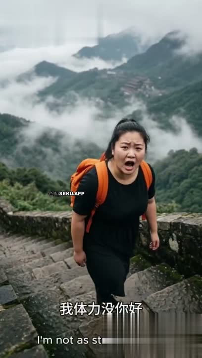 AI色情短劇驢友變女友 峨眉山徒步偶遇加拿大女孩 共享民宿一夜情完整劇情