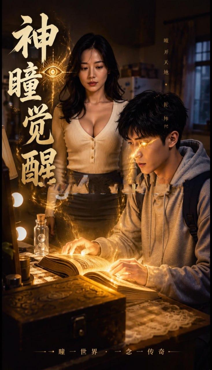 【AI短劇】《神瞳覺醒》【催眠神童】EP1-17全集，僅一次對視身邊端莊溫柔的所有女人竟成了我的傀儡