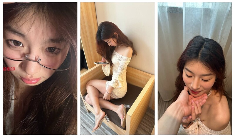 杭州高顏值眼鏡女友身高170身材瘦瘦的凹凸有致 半推半就的樣子太欠操了表情淫蕩不堪