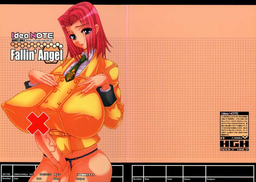 (ふたけっと対ABC～変態祭～) [HGH (HG茶川)] Idea NOTE #09 Fallin' Angel (コードギアス 反逆のルルーシュ)