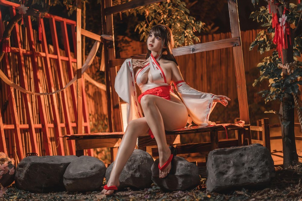 啊日日_Ganlory - 繩與巫女[30P]
