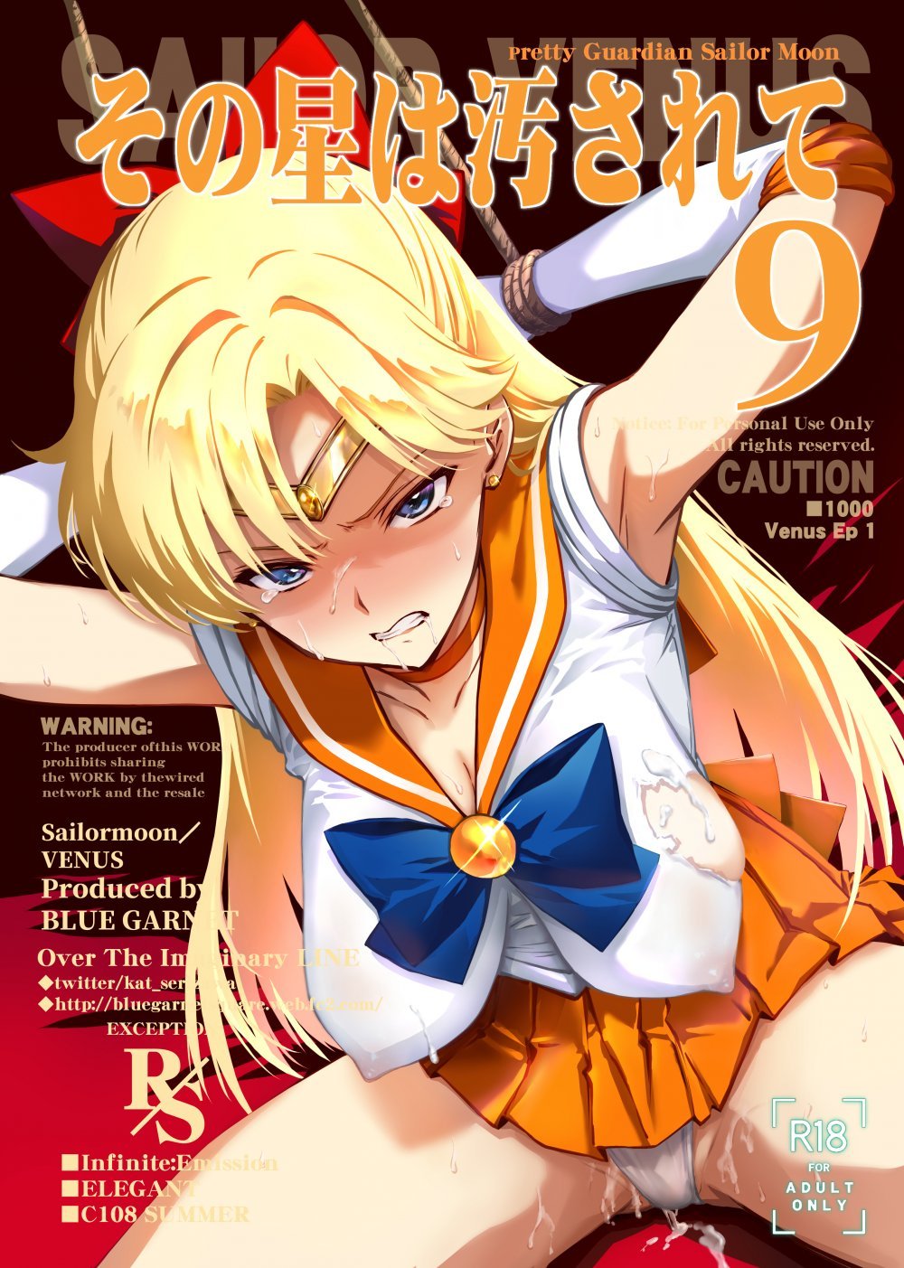 (C108) [ブルーガーネット (芹沢克己)] その星は汚されて9 (美少女戦士セーラームーン) [DL版]