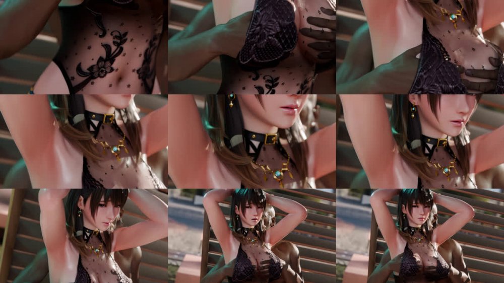 (同人アニメ)[260918][Gagsly] Nanami Secret Meeting - DoA Animation S180