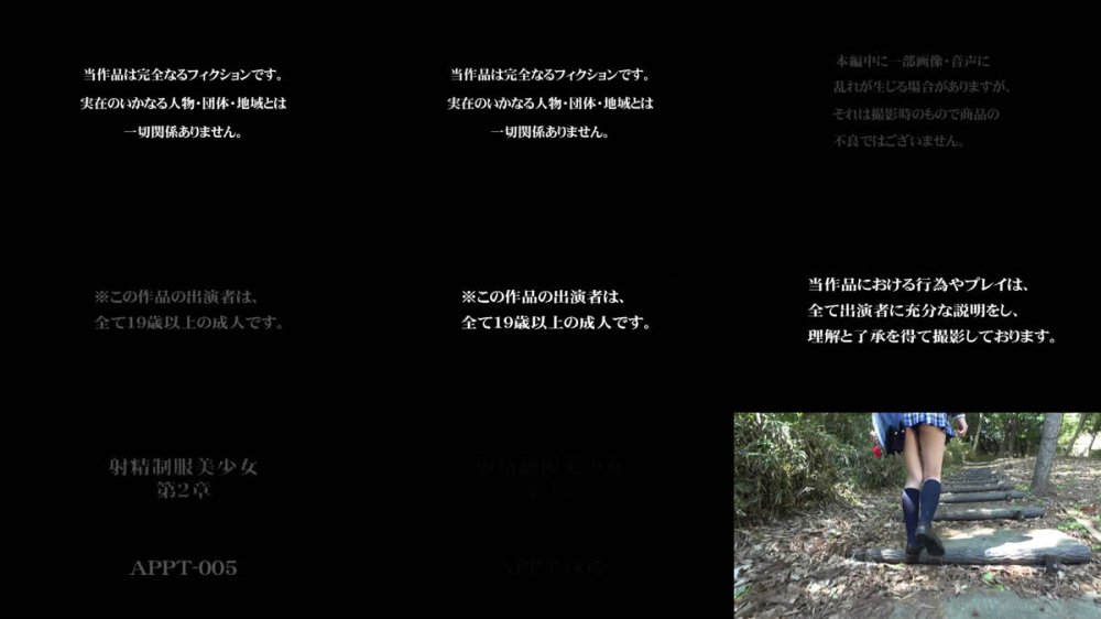 +++ [FHD] APPT-005 射精制服美少女 第2章 姫子なな