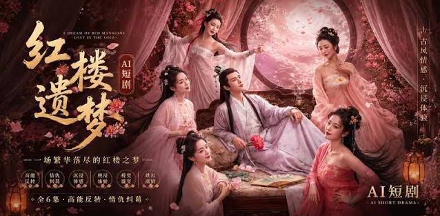 【AI真人小劇場】成人漫劇✅紅樓遺夢✅EP1-6合集