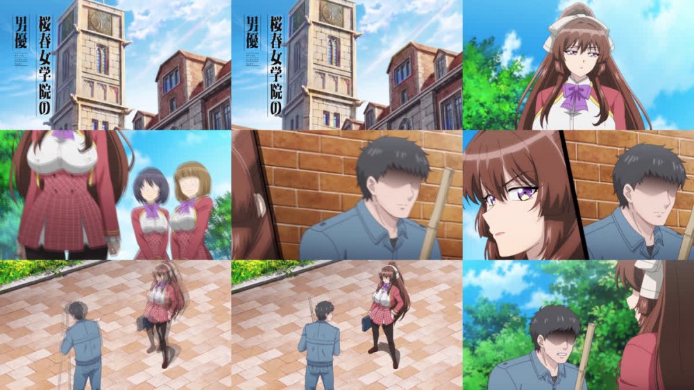[荻原沙优]桜春女学院の男優#1