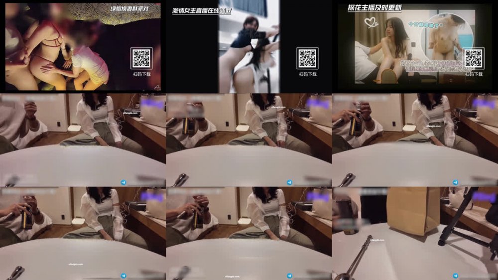 超級綠帽老公，性癮夫妻【Kichie】第一次和2個強壯單男3P，儘管我非常害羞，但我依然在老公面前幫助他們射精了