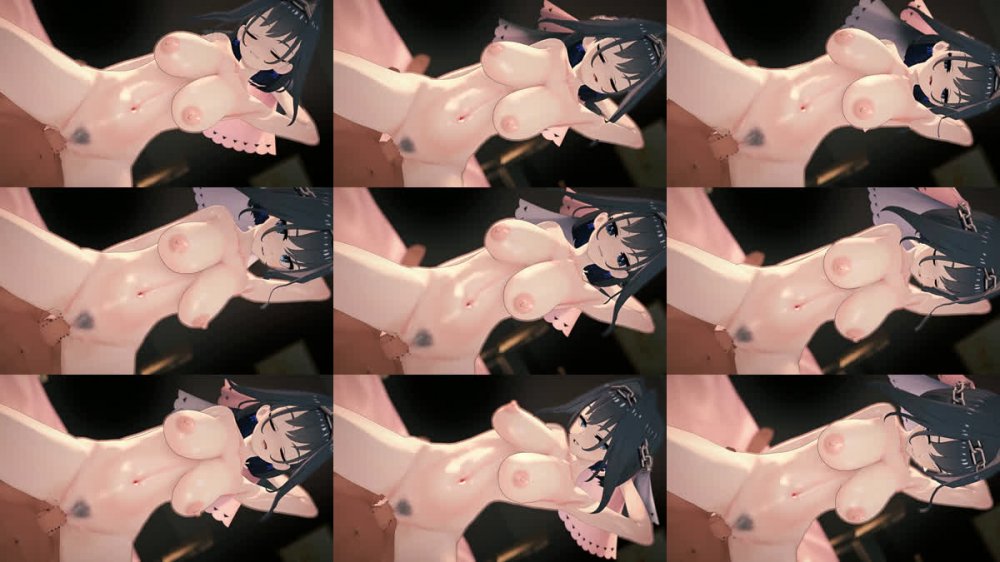 (同人アニメ)[261004][ふぇり] 【差分】なっがいおっぱい揺らしまくって射精欲高めてくるドスケベ騎乗位をするホロメン（ノエル、クロニー、ネリッサ）