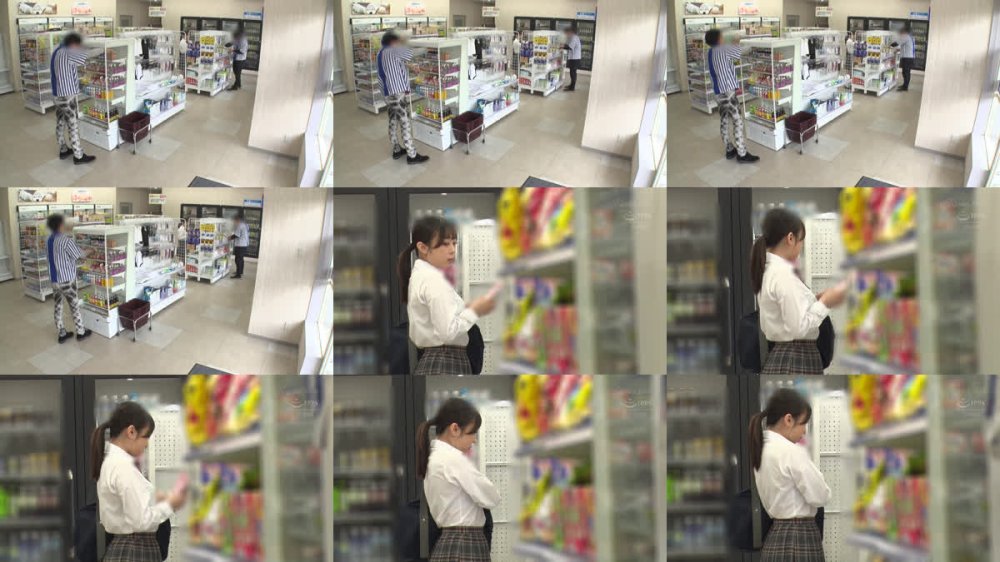 +++ [FHD] NHDTC-258 チャラ店長に謝罪フェラさせられ帰ろうとしたら…覗いていたゲス中年バイトに迫られおこぼれ中出しされた万引き少女