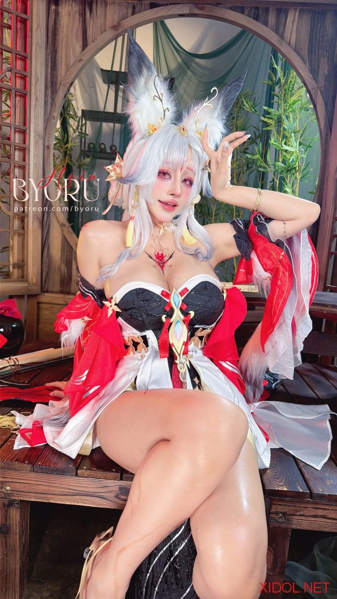 [Cosplay] Byoru 鸣潮 心月狐 Hsin 【Wuthering Waves】[80P33V-3.92GB]