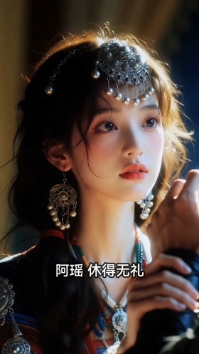 【AI自製小短劇】《苗疆少女》1-2集❤️抓回逃婚殿下，日夜把她玩弄到求饒！