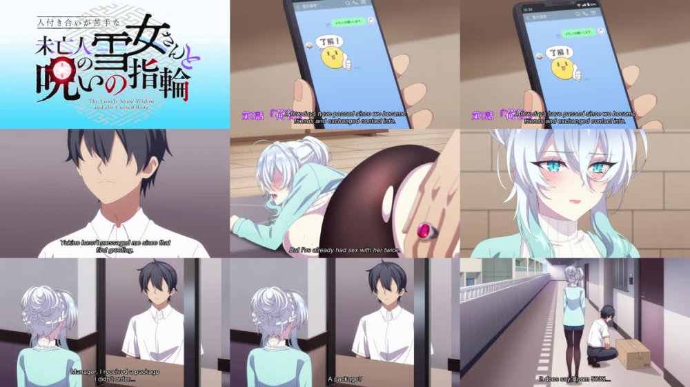 [HentaiHub] The Lonely Snow Widow and the Cursed Ring S01E03 720p UNCENSORED OV WEB-DL AAC2.0 H.264 (Hitozukiai ga Nigate na Miboujin no Yukionna-san to Noroi no Yubiwa, English-Sub)