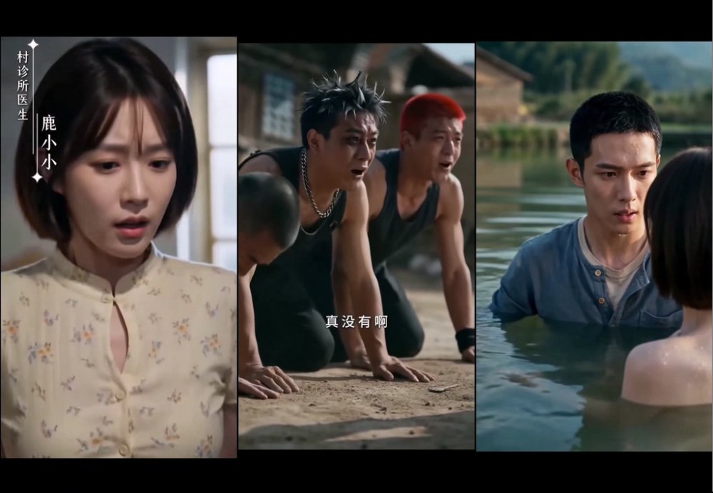 【AI自製小短劇】《妖孽小村醫》1-8合集韓塵打臉仇人救村民同時把嫂子和村花全收了！