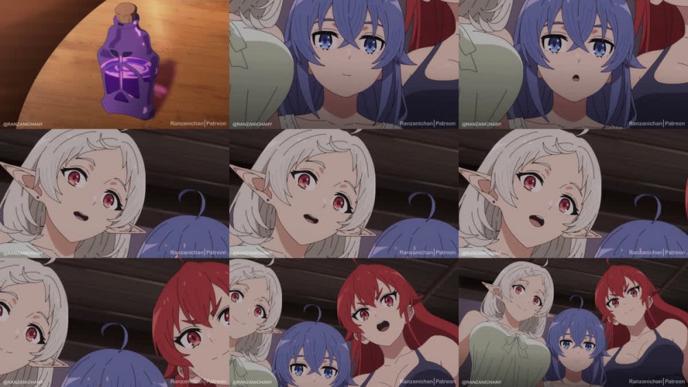 [261008][Ranzanichan] Sylphiette x Eris x Roxy - Mushoku Tensei - Full Animation