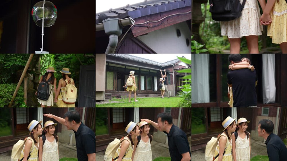 +++ [FHD] T38-074 田舎に帰省した日焼け姪っ子姉妹 小日向める・西元めいさ
