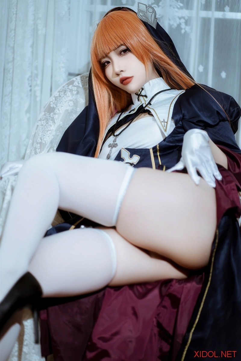 [Cosplay] 二佐Nisa 橙发修女 [26P-134MB]