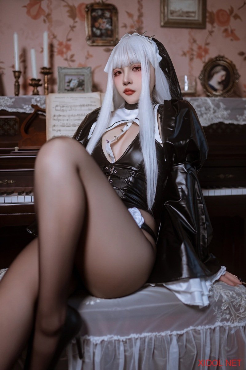 [Cosplay] 二佐Nisa 白发修女 [51P-249MB]