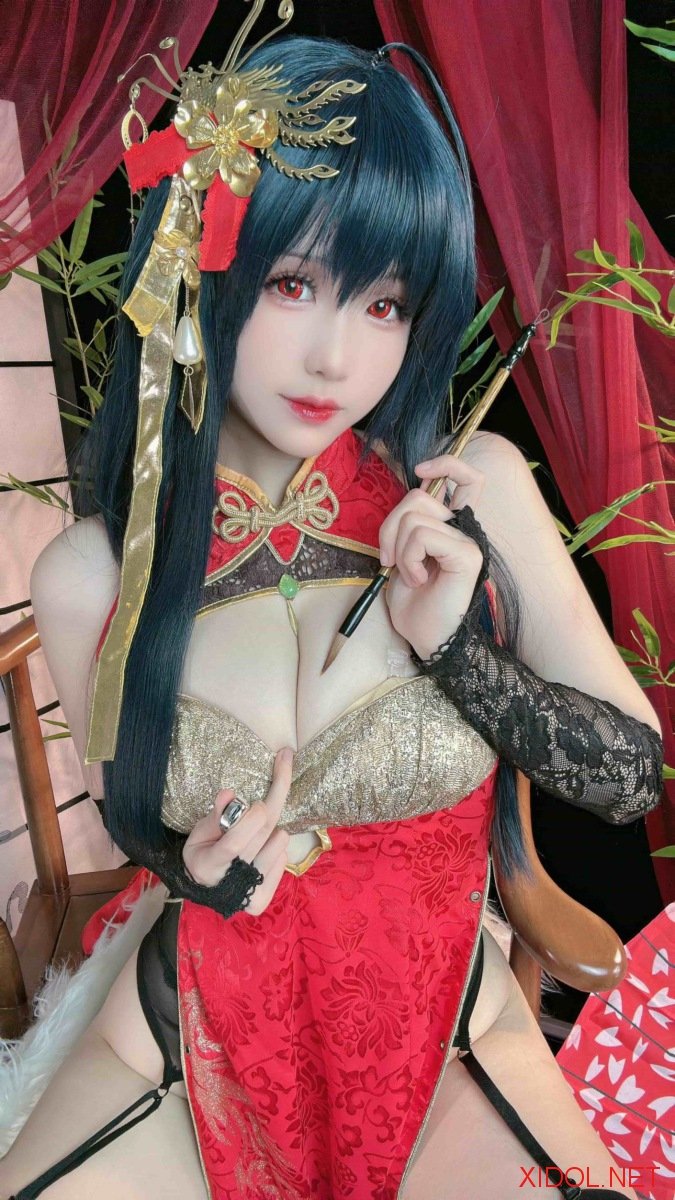 [Cosplay] miko酱ww 大凤旗袍 [28P-480MB]