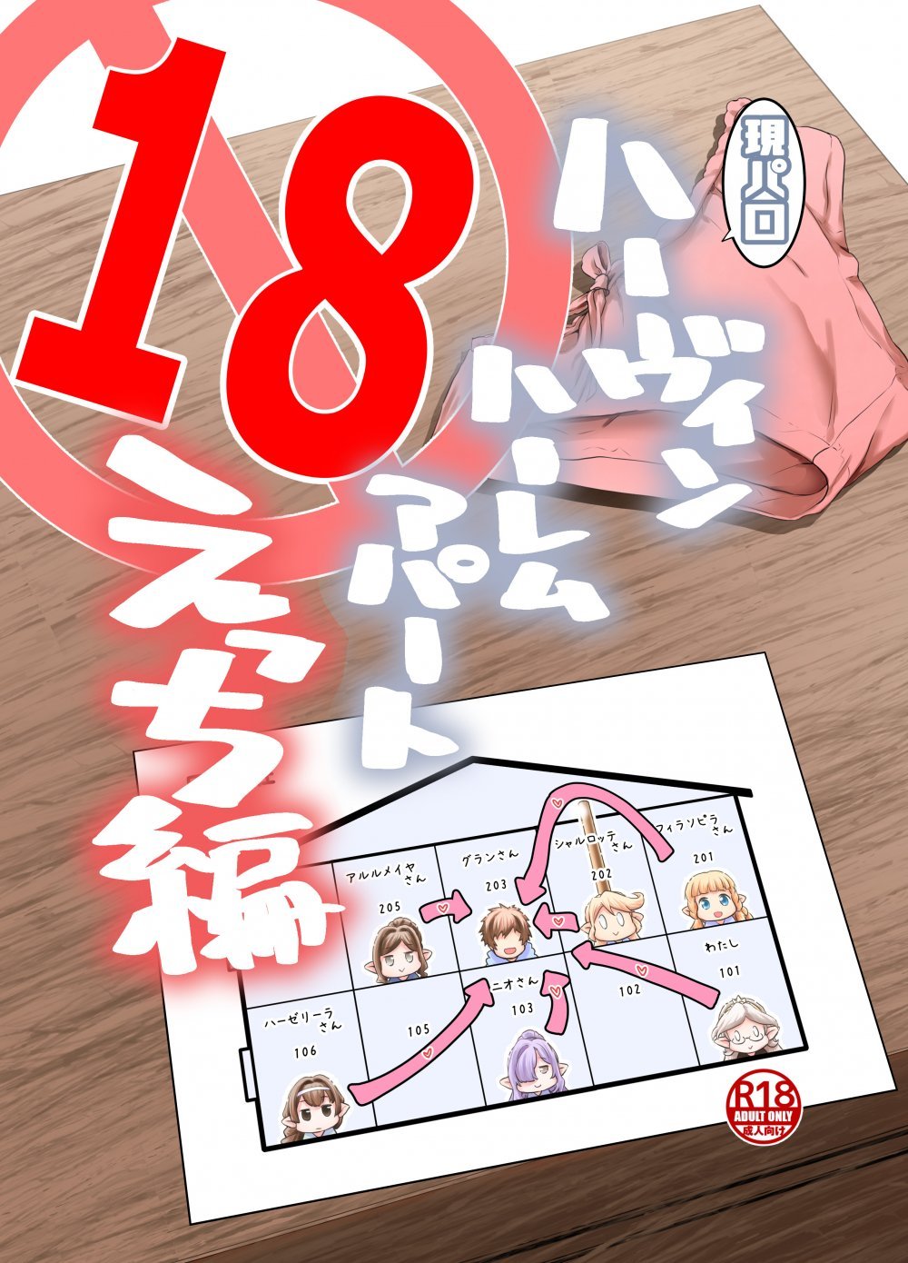 (同人誌) [ひやかけごはん (小矢部亮)] ハーヴィンハーレムアパートえっち編 (グランブルーファンタジー) [DL版]